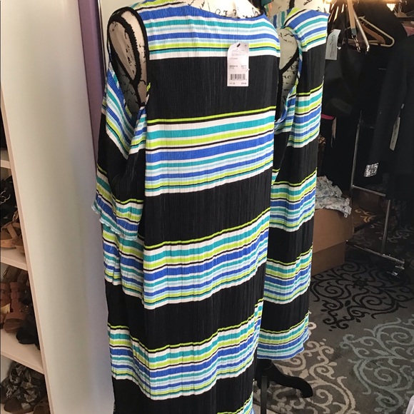 NY Collection Cold Shoulder Dress Plus 2X NWT - Picture 5 of 6